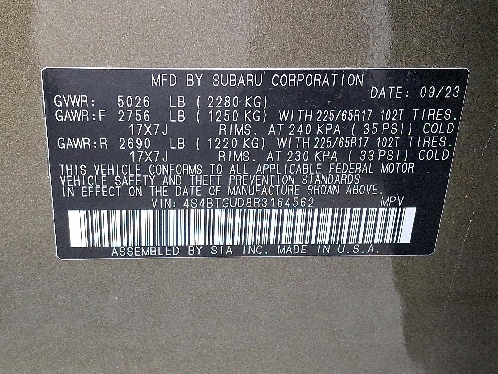 2024 Subaru Outback Wilderness AWD