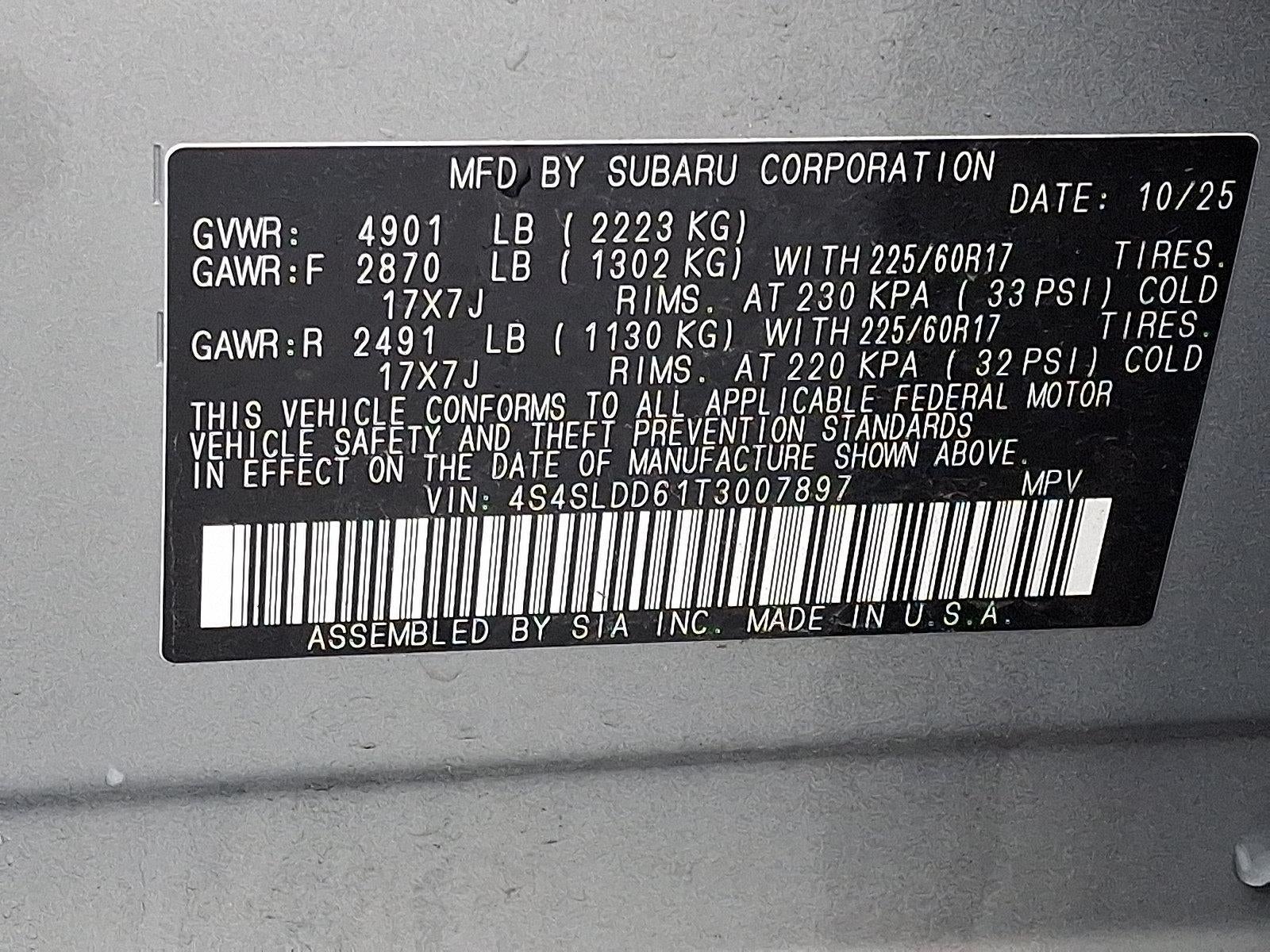 2026 Subaru Forester Premium AWD