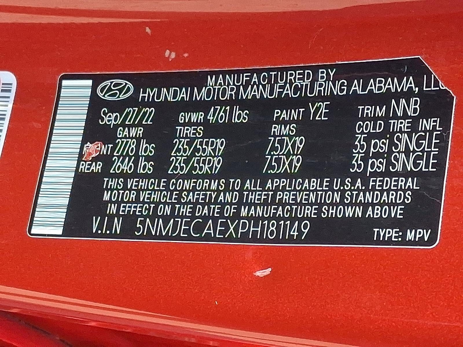2023 Hyundai TUCSON Limited AWD