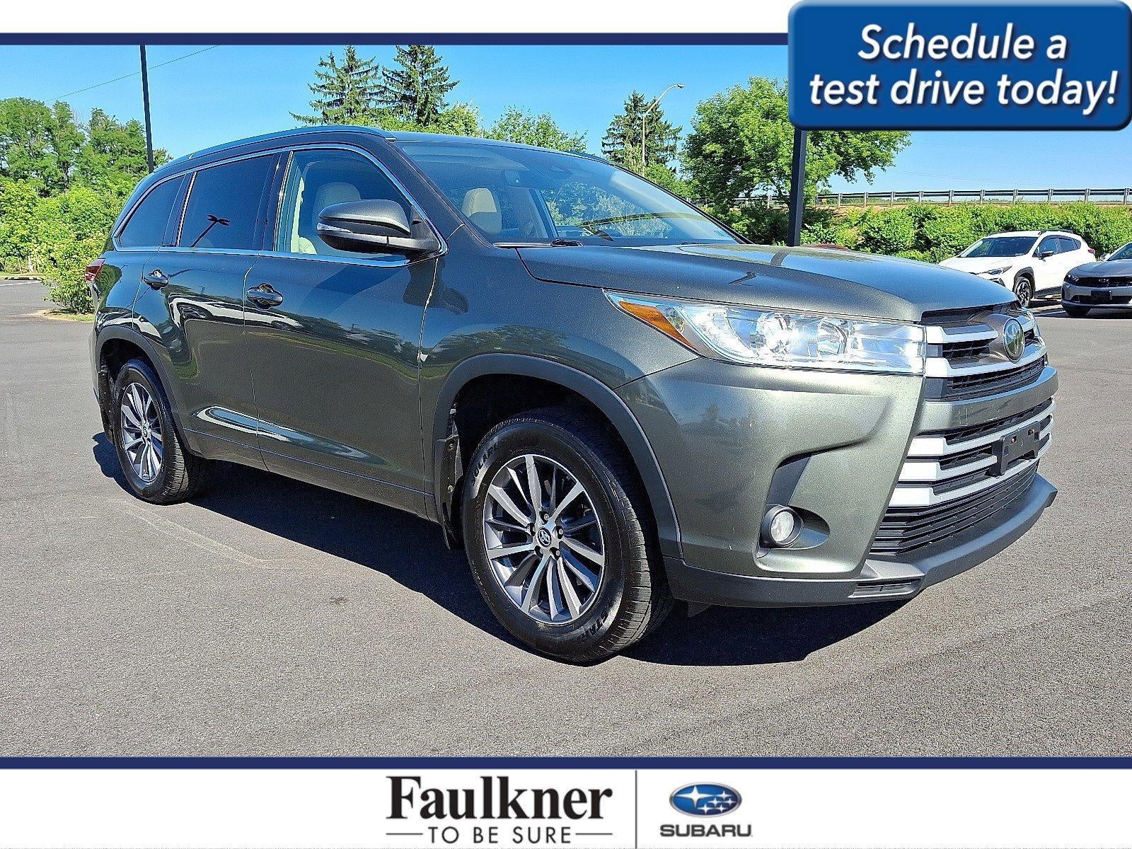 2018 Toyota Highlander XLE V6 AWD (Natl)