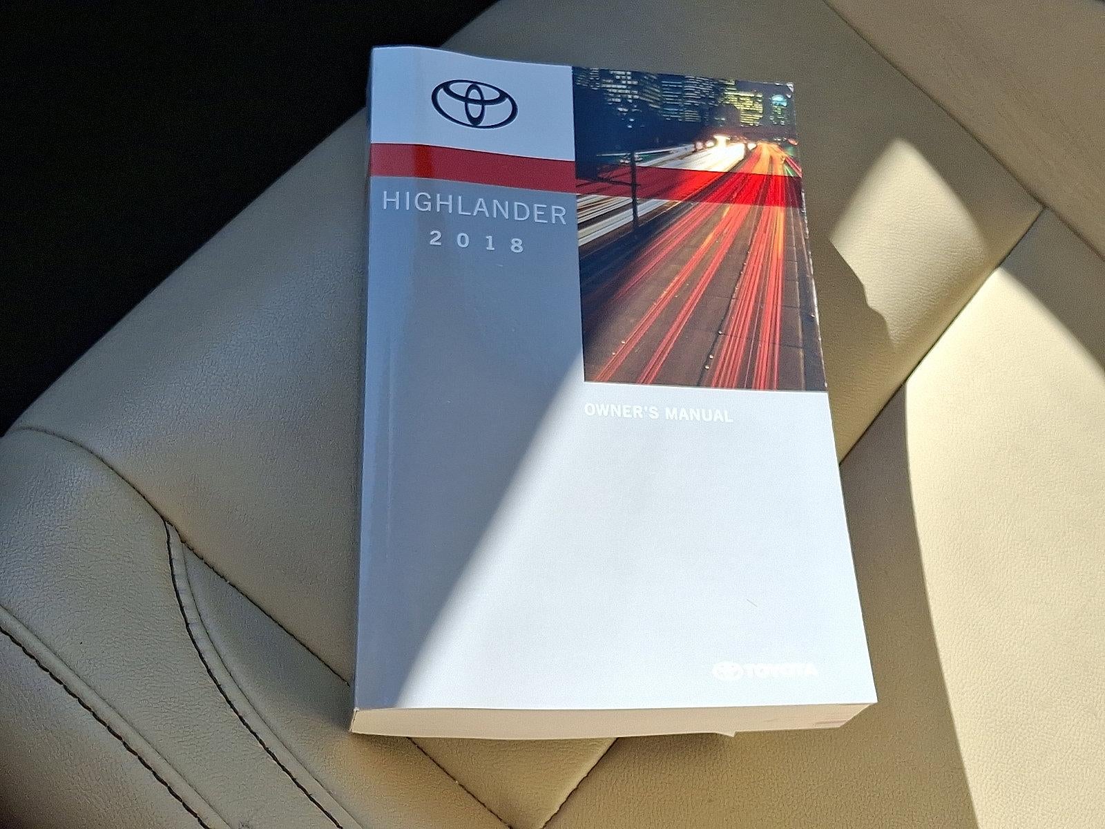 2018 Toyota Highlander XLE V6 AWD (Natl)