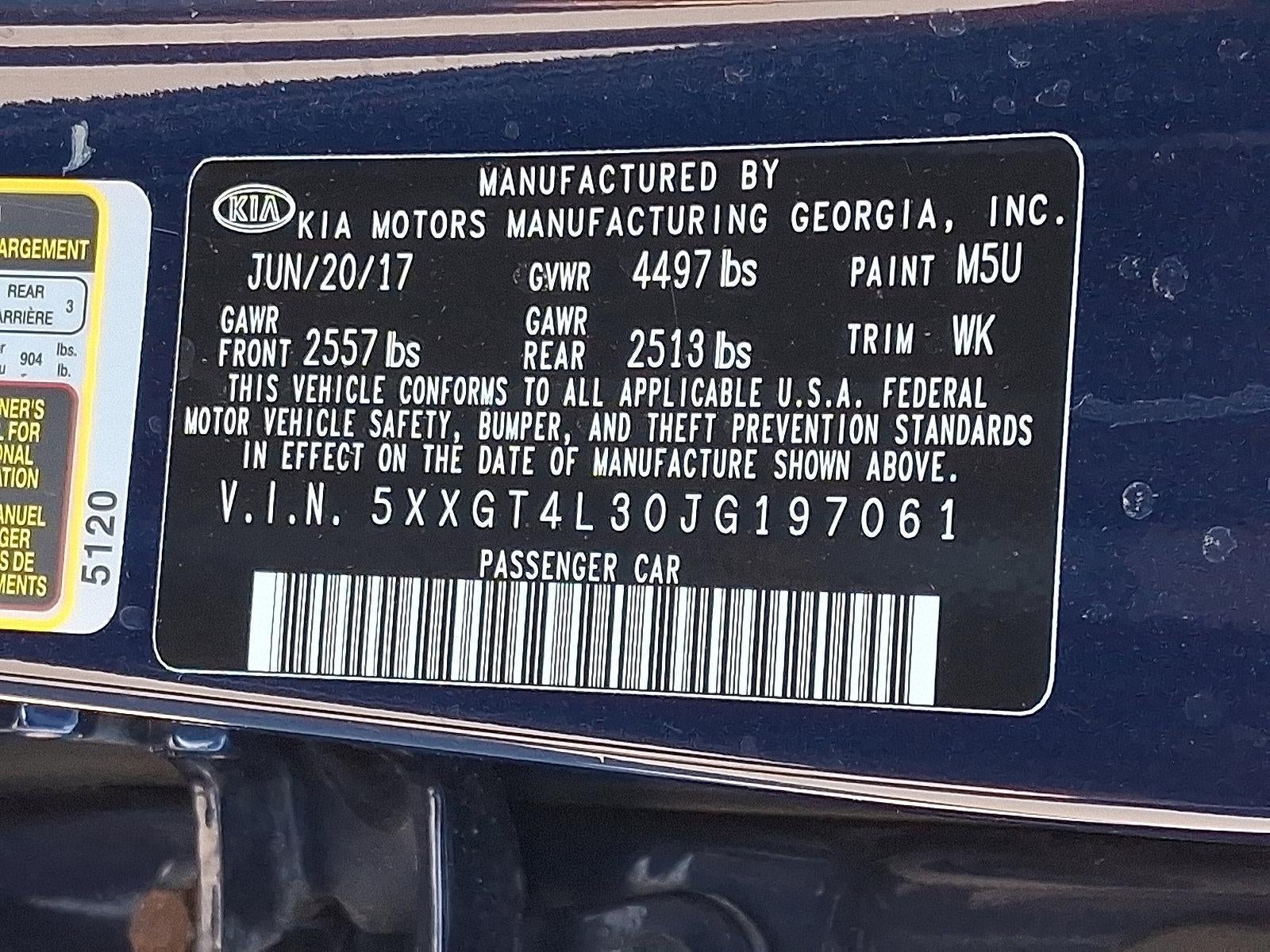 2018 Kia Optima LX Auto
