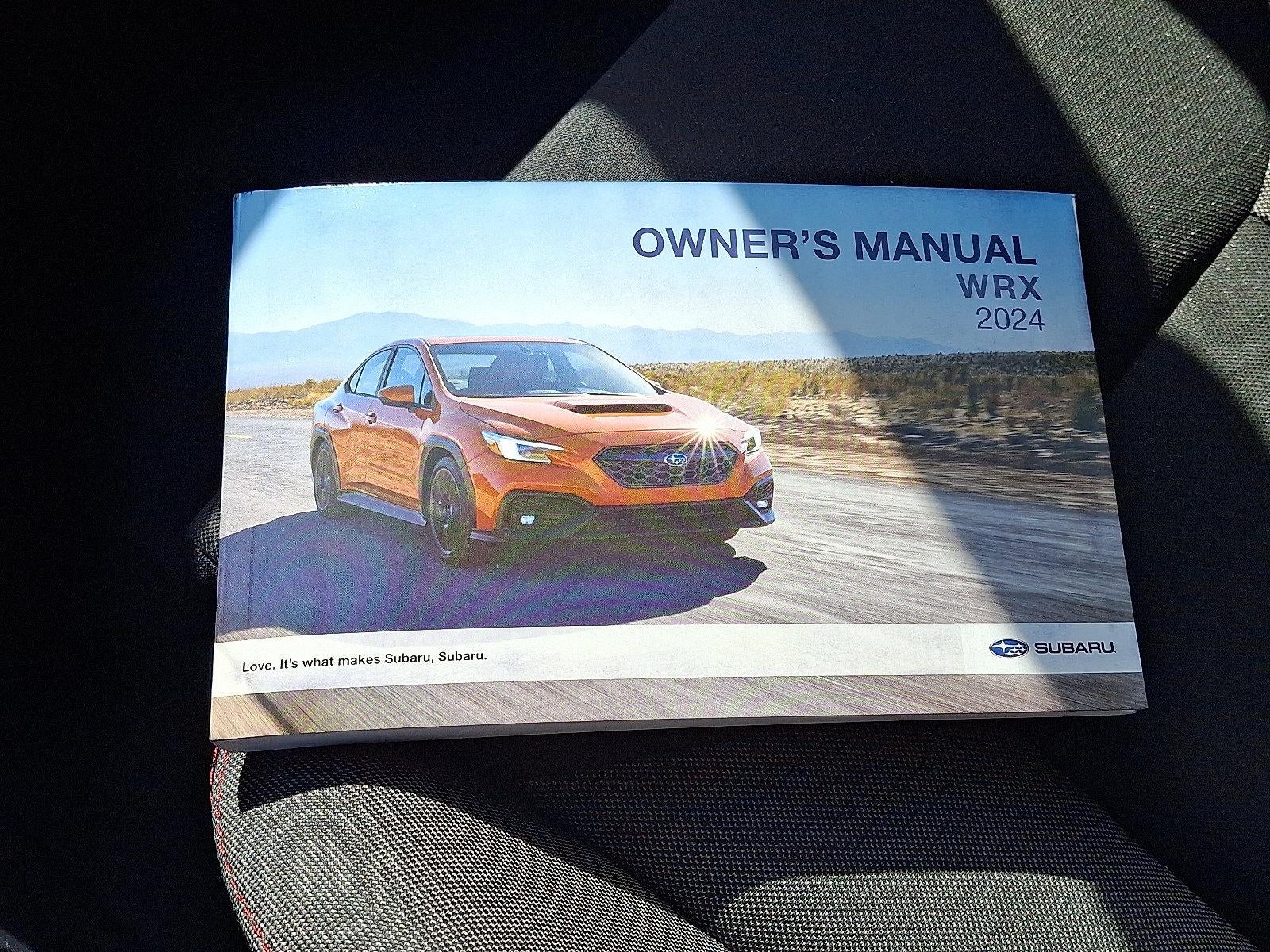 2024 Subaru WRX Manual
