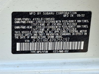 2023 Subaru Crosstrek Sport CVT
