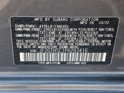 2023 Subaru Crosstrek Sport CVT