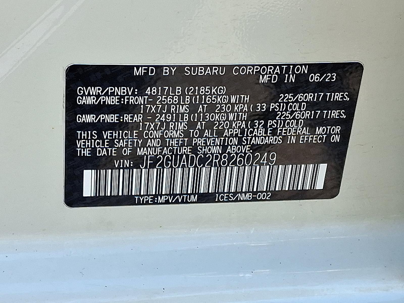 2024 Subaru Crosstrek Premium AWD