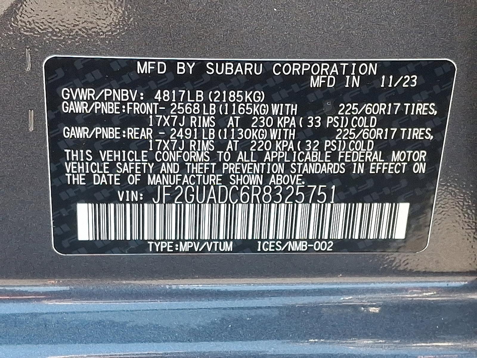 2024 Subaru Crosstrek Premium AWD