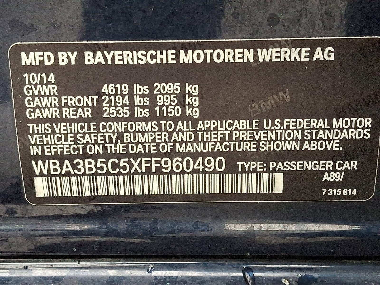 2015 BMW 328i xDrive Sedan