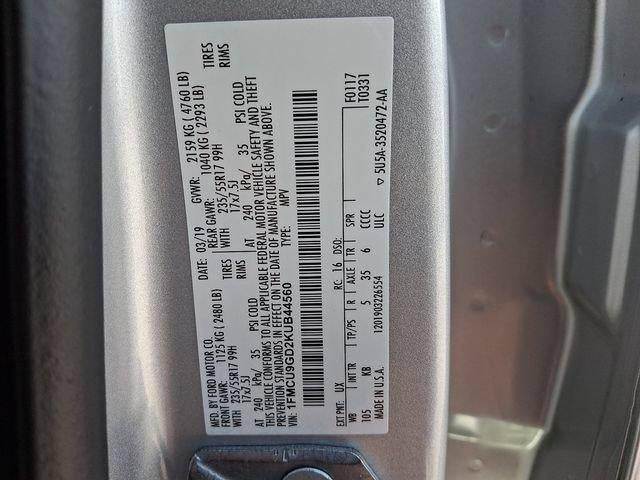 2019 Ford Escape SE 4WD