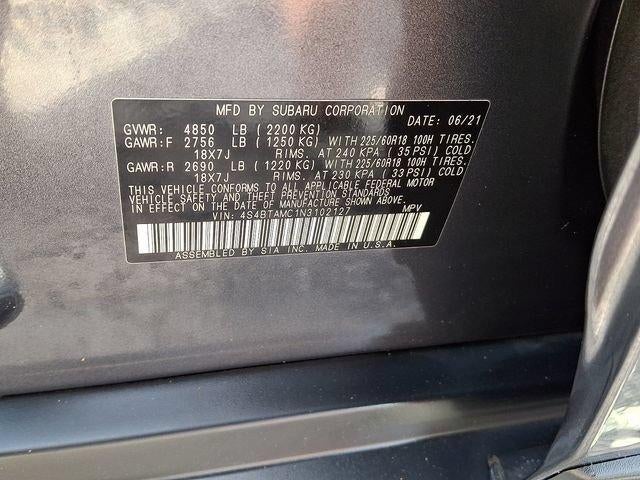 2022 Subaru Outback Limited CVT