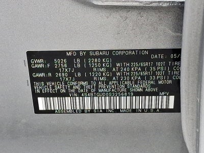 2025 Subaru Outback Wilderness AWD