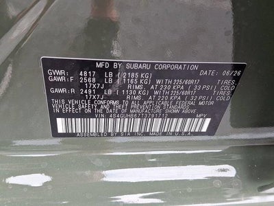 2026 Subaru Crosstrek AWD