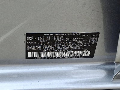 2026 Subaru Crosstrek Premium AWD