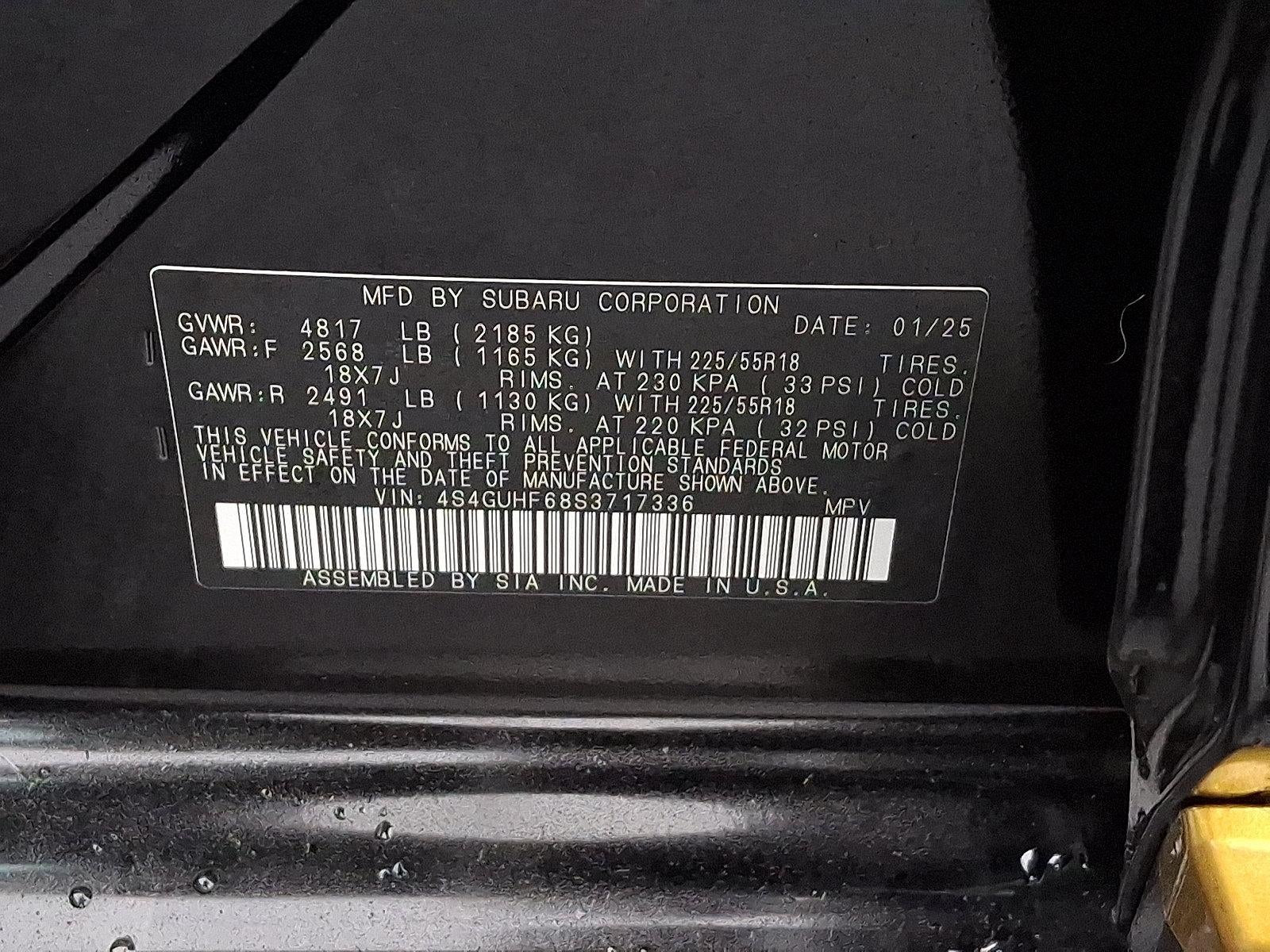 2025 Subaru Crosstrek Sport AWD