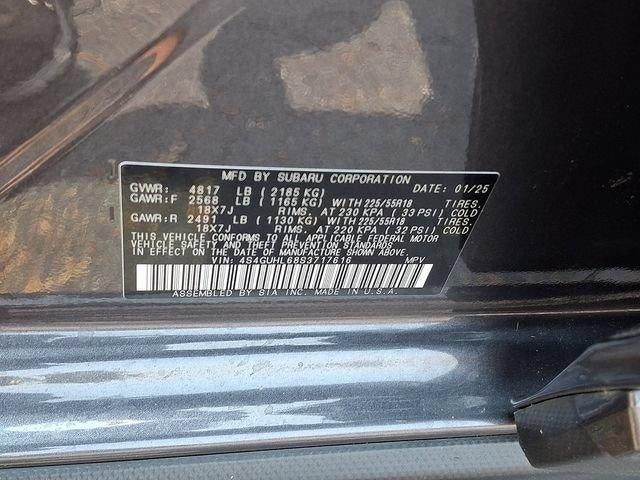 2025 Subaru Crosstrek Limited AWD