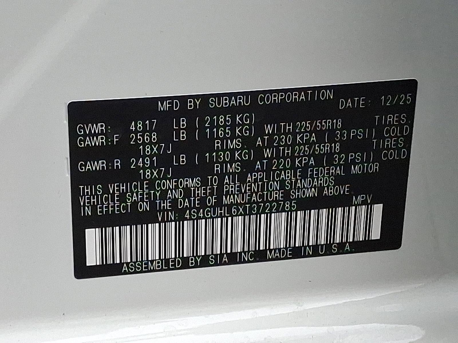 2026 Subaru Crosstrek Limited AWD