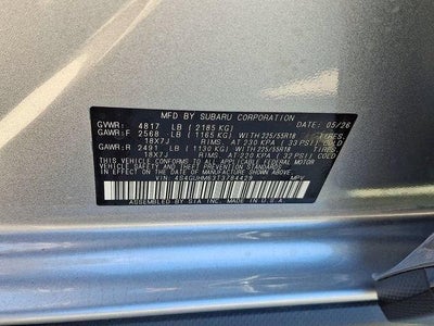 2026 Subaru Crosstrek Limited AWD