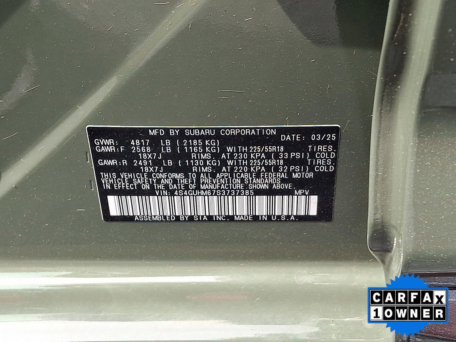 2025 Subaru Crosstrek Limited AWD