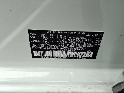 2024 Subaru Crosstrek Limited AWD