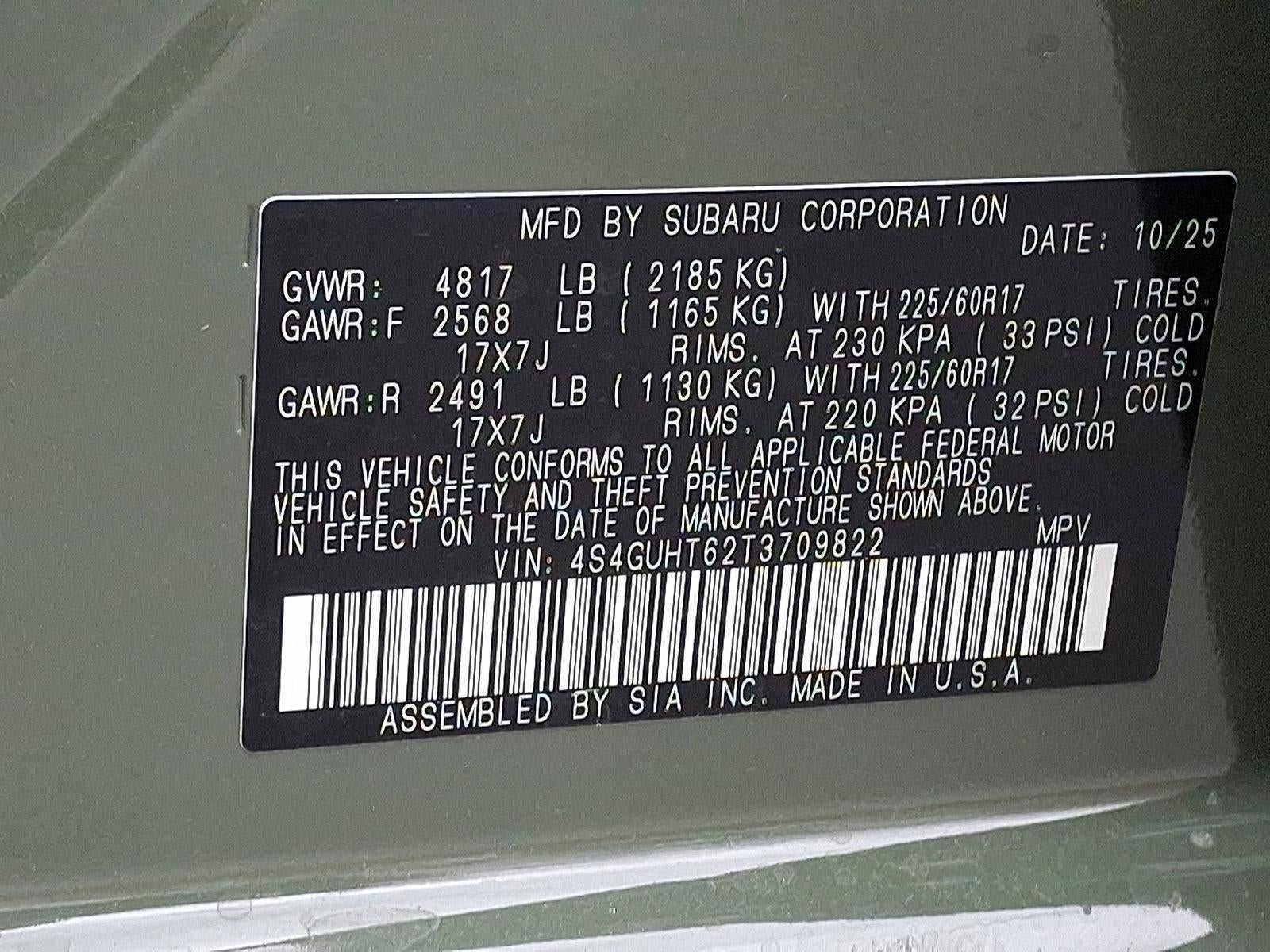 2026 Subaru Crosstrek Wilderness AWD