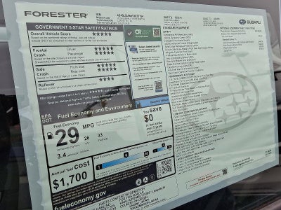 2026 Subaru Forester AWD