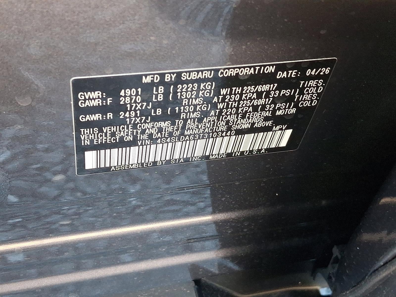 2026 Subaru Forester AWD