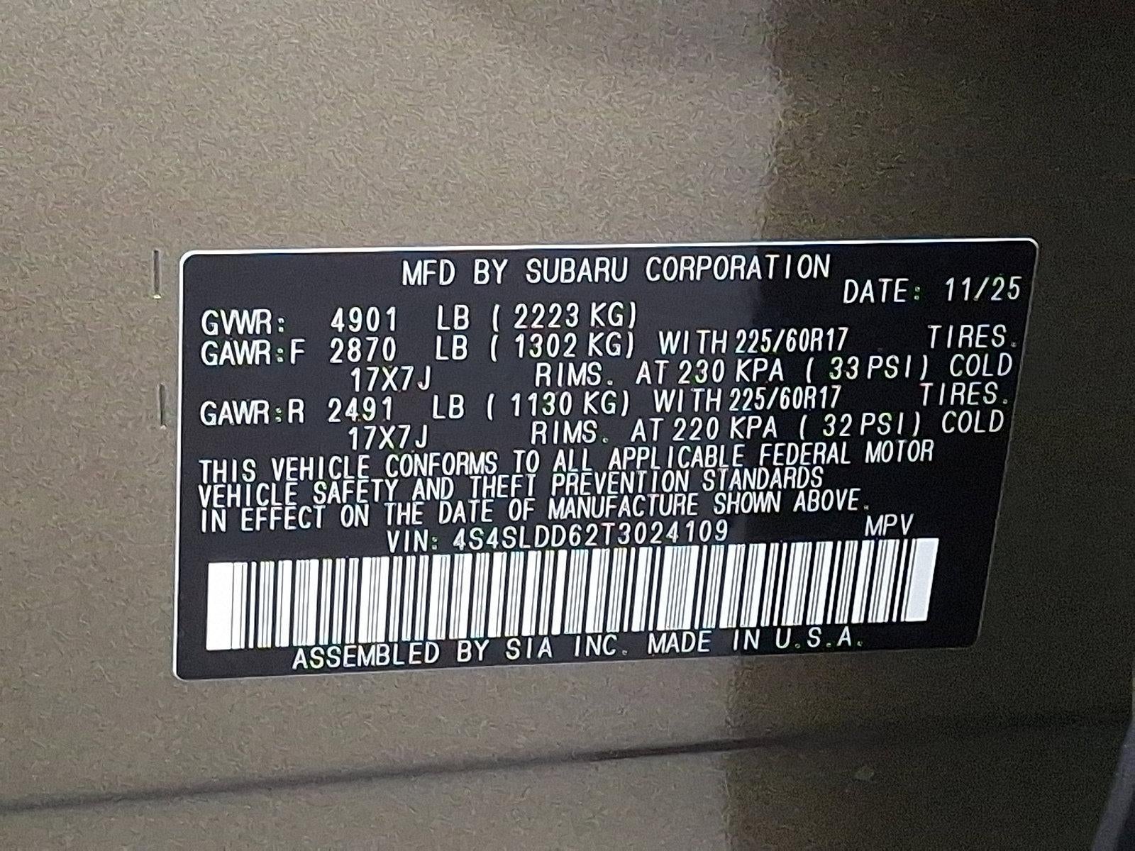 2026 Subaru Forester Premium AWD