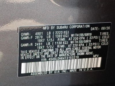 2026 Subaru Forester Sport AWD