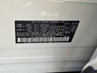 2026 Subaru Forester Sport AWD
