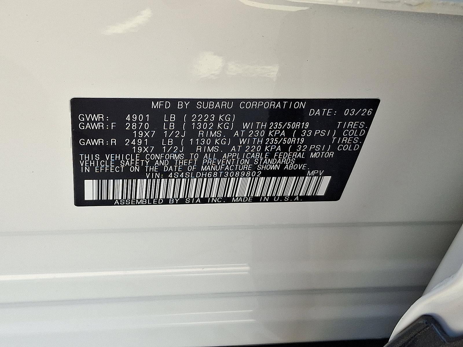 2026 Subaru Forester Sport AWD