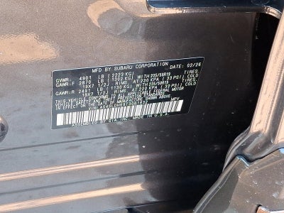 2026 Subaru Forester Sport AWD