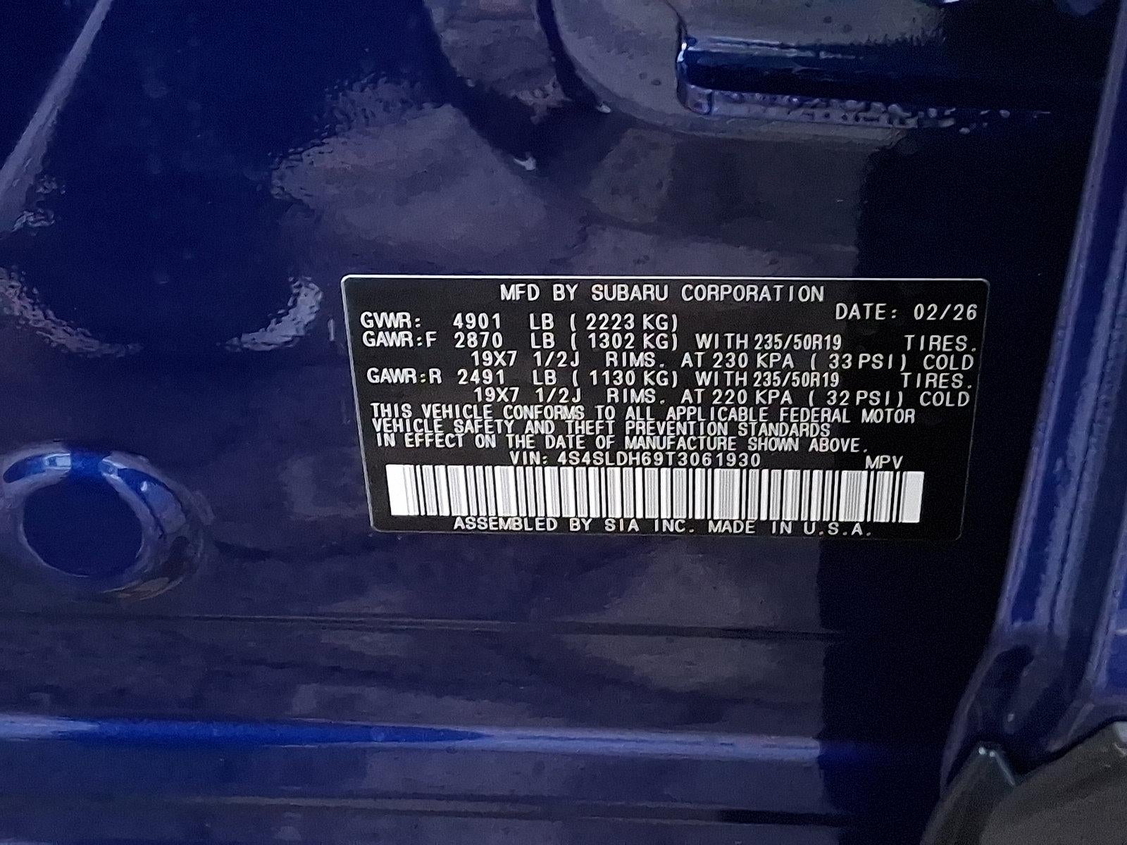 2026 Subaru Forester Sport AWD