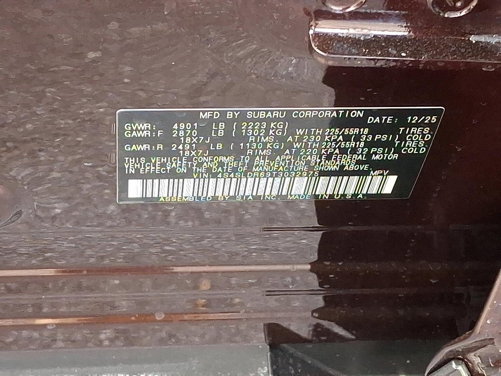 2026 Subaru Forester Limited AWD