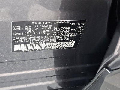 2026 Subaru Forester Premium Hybrid AWD
