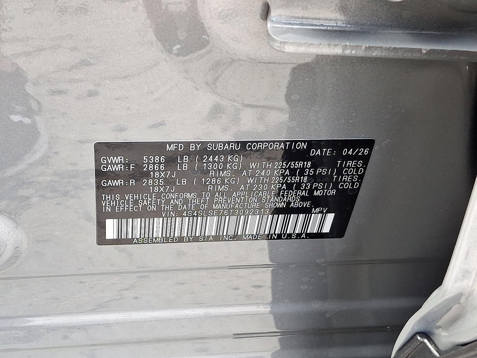 2026 Subaru Forester Premium Hybrid AWD