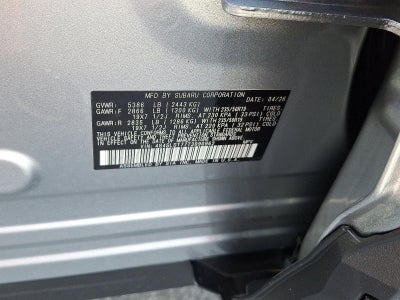 2026 Subaru Forester Touring Hybrid AWD