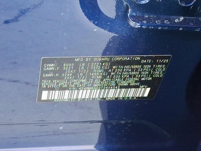 2026 Subaru Ascent Limited 7-Passenger