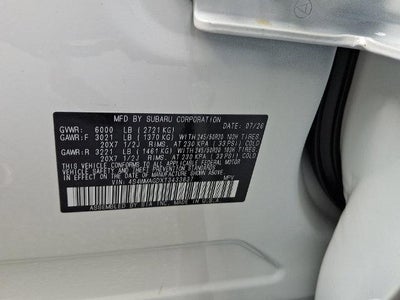 2026 Subaru Ascent Limited 7-Passenger