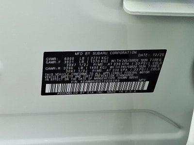 2026 Subaru Ascent Limited Bronze Edition 7-Passenger