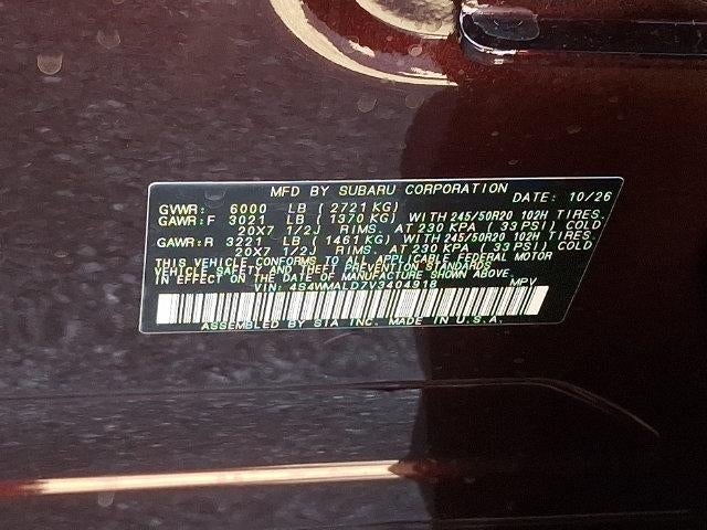 2027 Subaru Ascent Onyx Edition Touring 7-Passenger