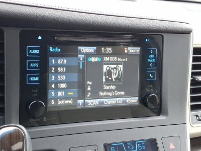 2015 Toyota Sienna 5dr 8-Pass Van XLE FWD (Natl)