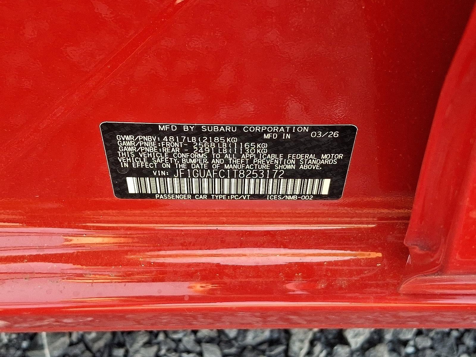 2026 Subaru Impreza Sport AWD