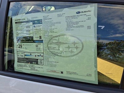 2026 Subaru Impreza Sport AWD