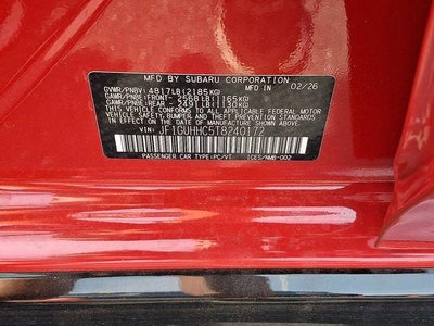 2026 Subaru Impreza RS AWD