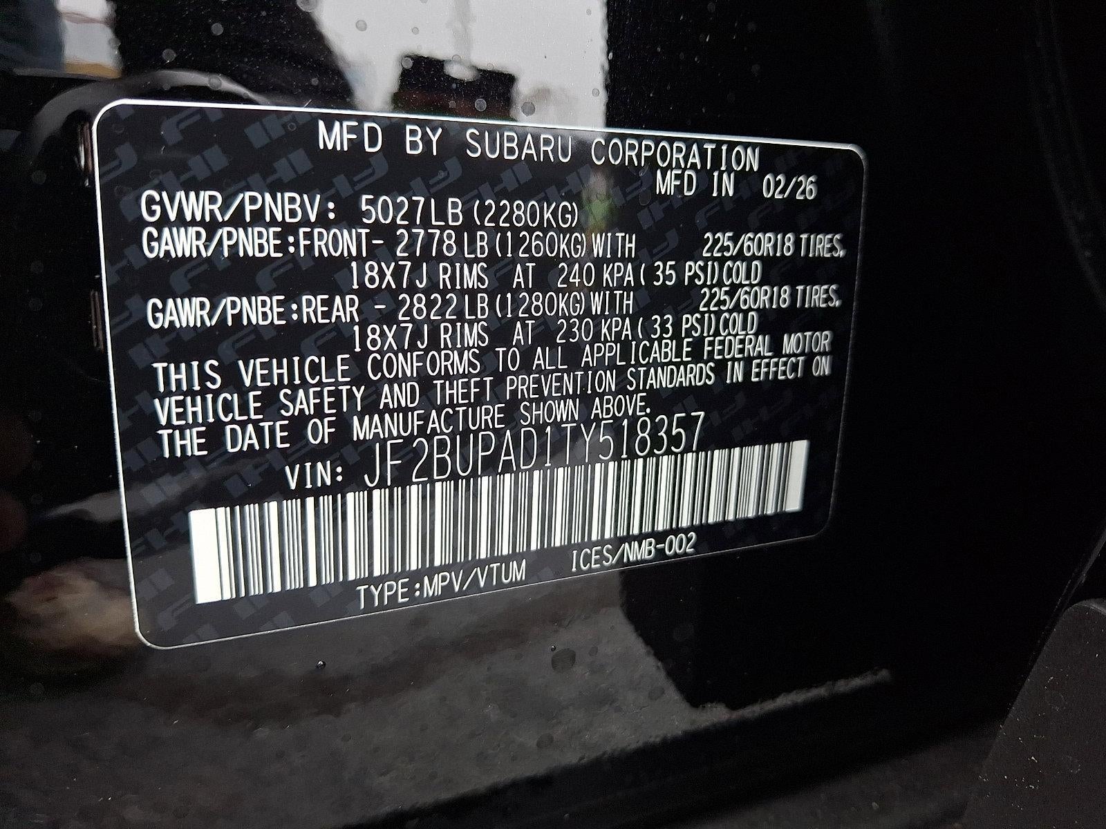 2026 Subaru Outback Premium AWD