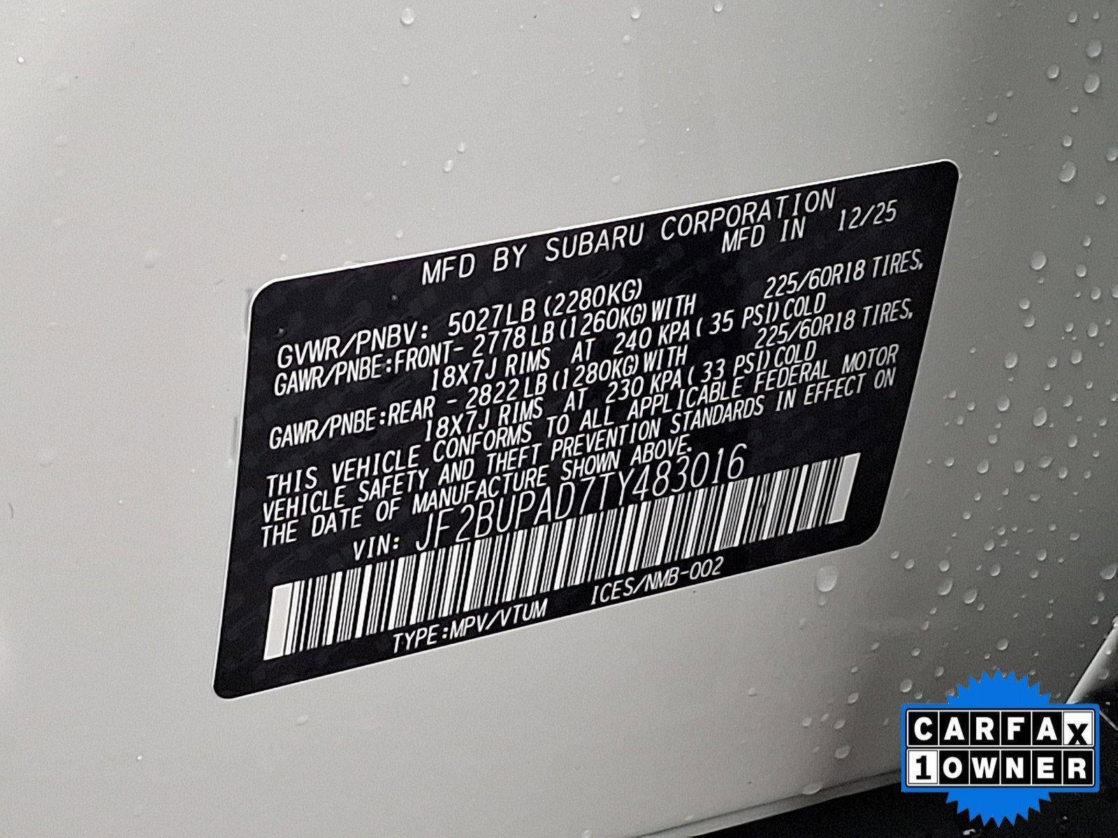 2026 Subaru Outback Premium AWD