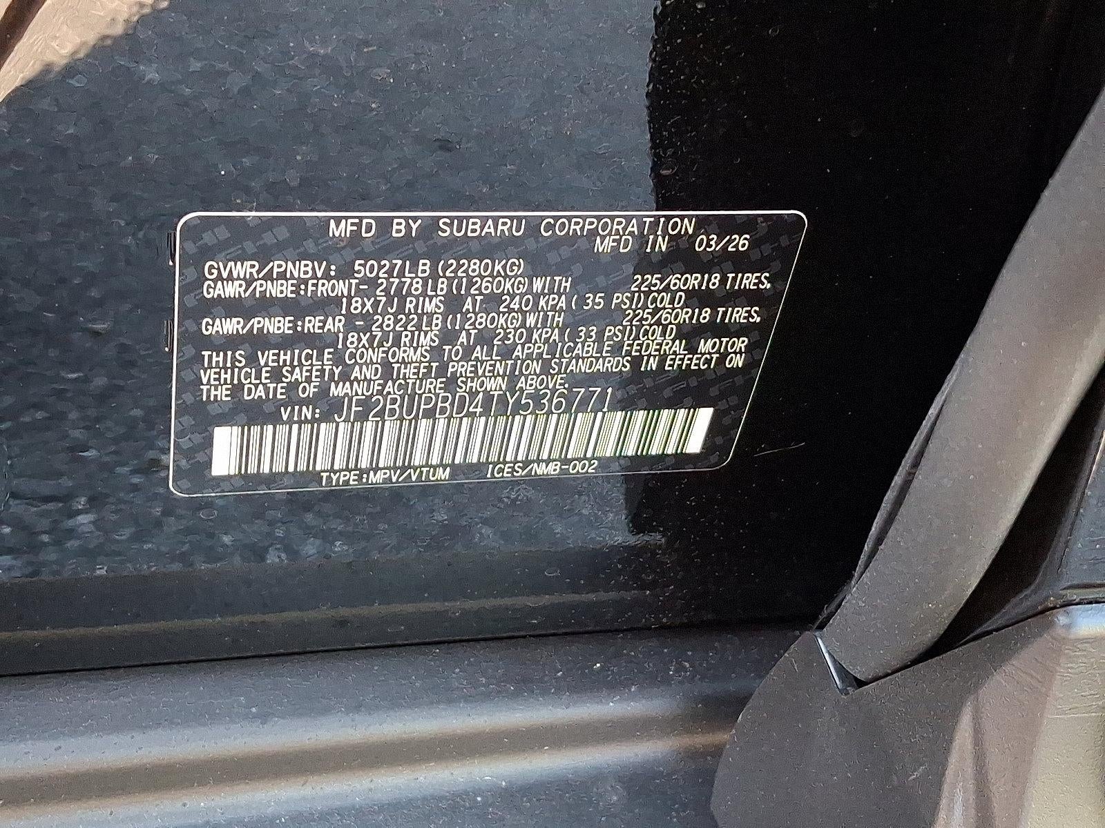 2026 Subaru Outback Premium AWD