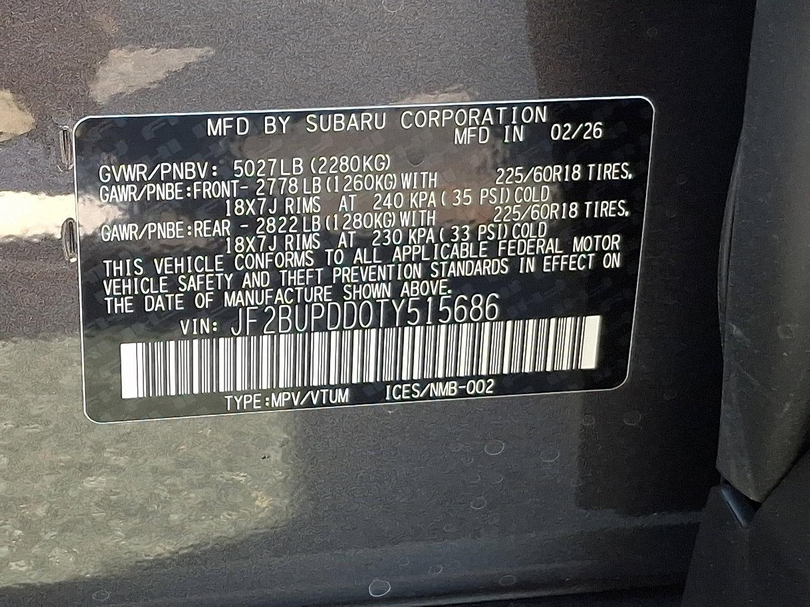 2026 Subaru Outback Limited AWD