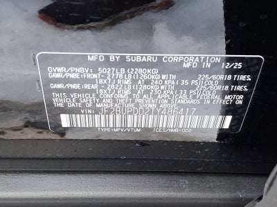 2026 Subaru Outback Limited AWD