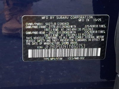 2026 Subaru Outback Limited AWD